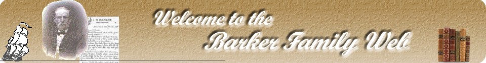 Barker Family Web banner