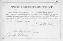 Sealing Certificate