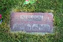 Ola & Carrie NILLSON Headstone 2